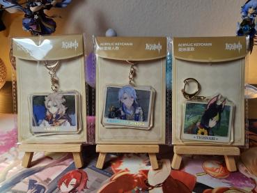 Genshin Impact Acrylic Keychain Series