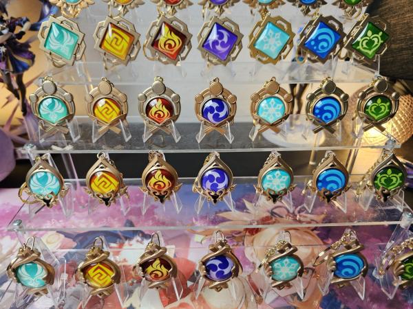Vision Keychain Genshin Impact