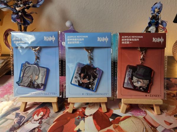 Genshin Impact Acrylic Keychain Series 2