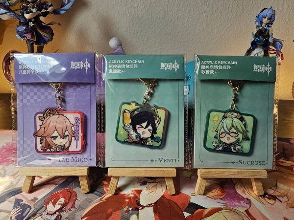 Genshin Impact Acrylic Keychain Series 2