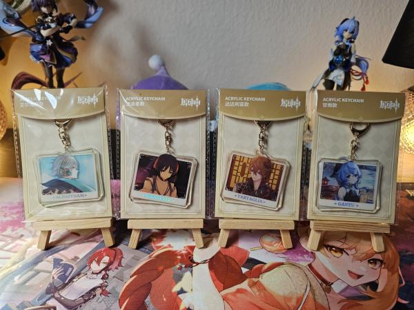 Genshin Impact Acrylic Keychain Series