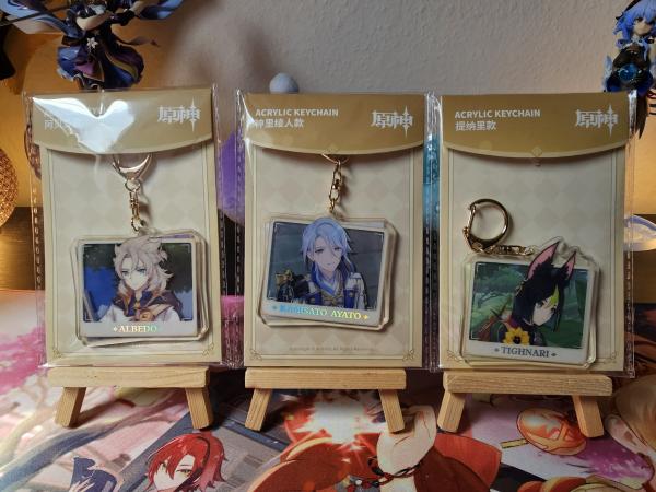 Genshin Impact Acrylic Keychain Series
