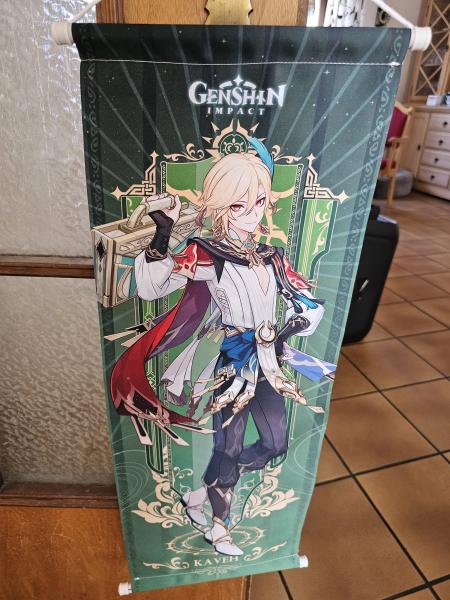 Genshin Impact Wallscrolls