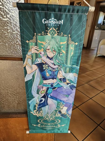 Genshin Impact Wallscrolls